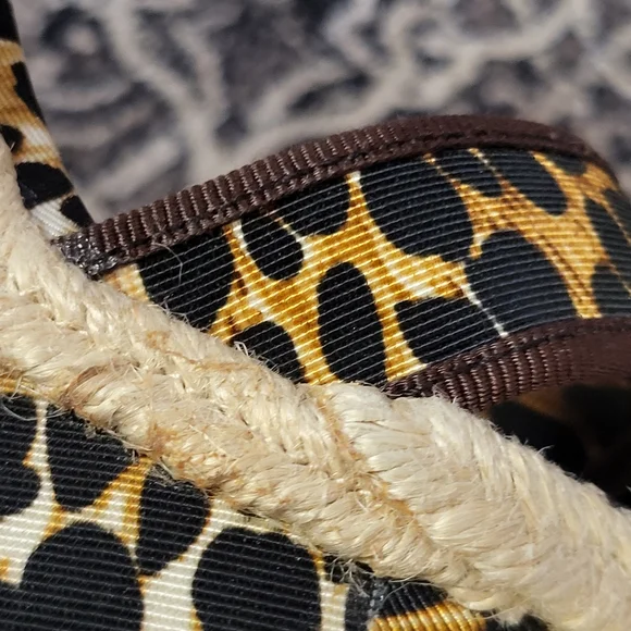 ❤ D&G DOLCE & GABBANA vestiaire collection Leopard  Wedge Platform Sandals - Picture 12 of 16